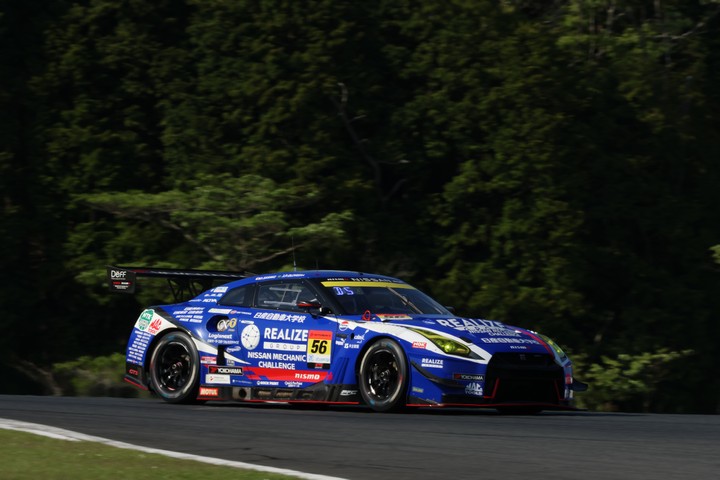 GT300クラス予選3位はリアライズ日産メカニックチャレンジGT-R（佐々木大樹／ジョアオ・パオロ・デ・オリベイラ）