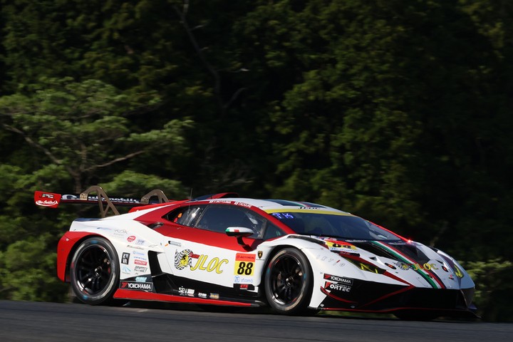 GT300クラスポールポジションはJLOC Lamborghini GT3（小暮卓史／元嶋佑弥）