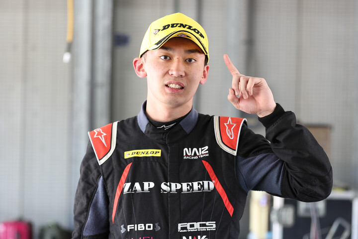 優勝した中澤凌（ZAP NAKs 10V ED）