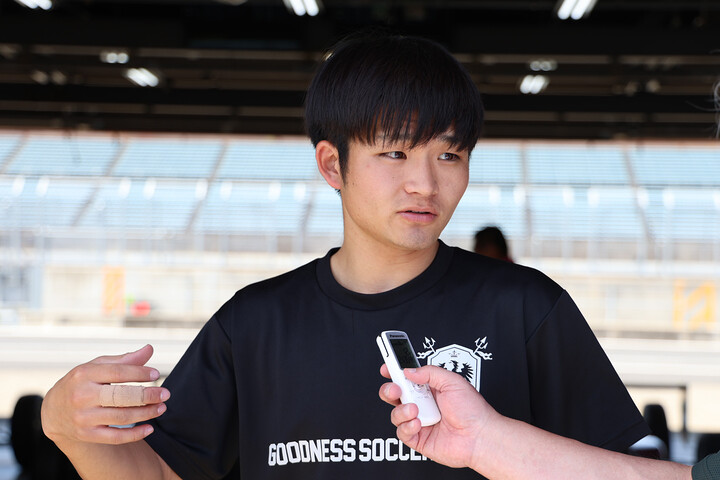 予選5位の松原将也（ZAP MARUTOKU 10V ED）