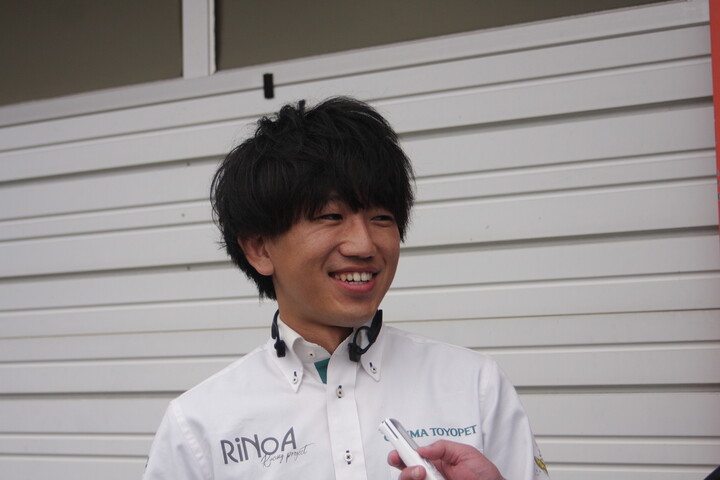 RiNoAレーシングプロジェクト代表、里見乃亜氏