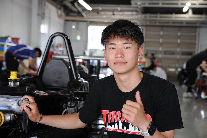 予選2位の迫隆眞（制動屋）