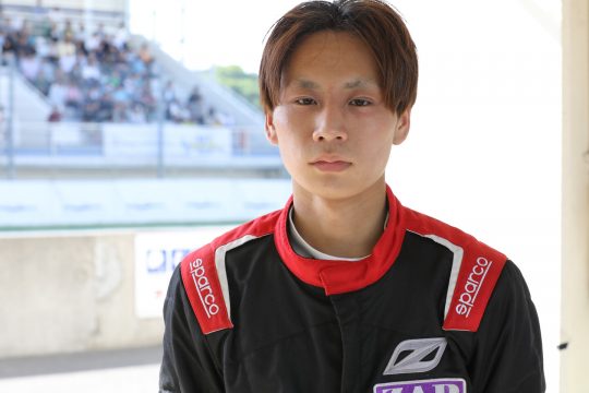 決勝5位の黒川史哉(ZAP SPEED 10V)