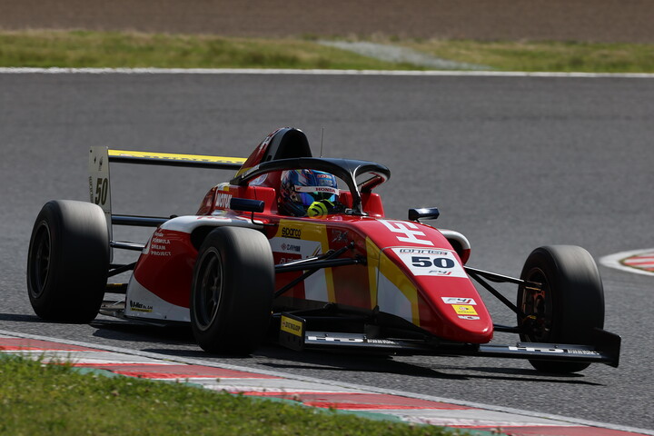 第3戦、第4戦ともポールポジションの野村勇斗（HFDP with B-Max Racing）