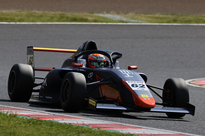 第3戦予選3位、第4戦予選2位の森山冬星（HELM MOTORSPORTS F4）