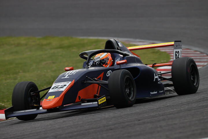 決勝2位は森山冬星（HELM MOTORSPORTS F4）