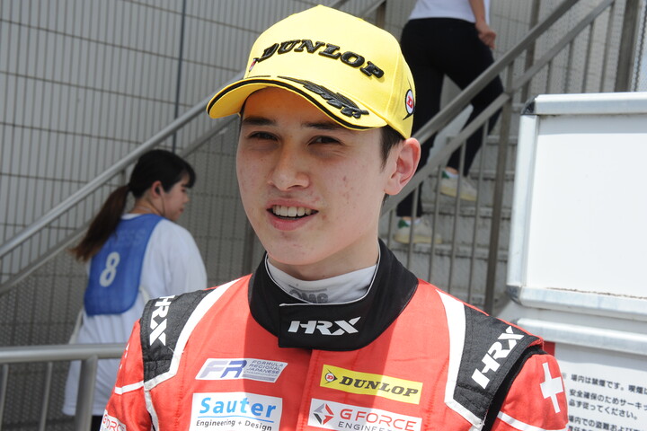 優勝したミハエル・サウター（BIRTH RACING PROJECT【BRP】）