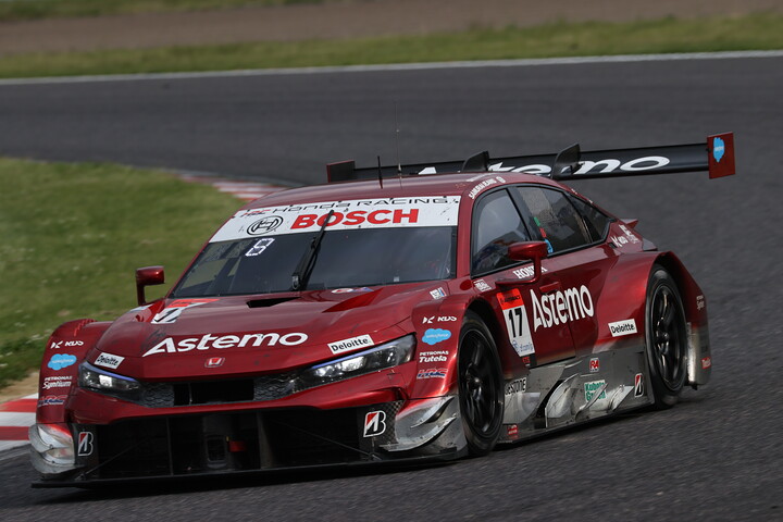 GT500クラス決勝6位はAstemo CIVIC TYPE R-GT（塚越広大／太田格之進）