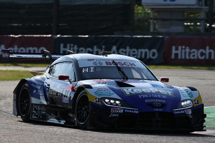 GT500クラス予選5位はKeePer CERUMO GR Supra（石浦宏明／大湯都史樹）