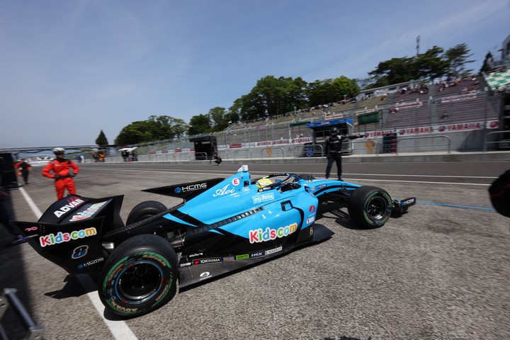 フリー走行1回目：2位は福住仁嶺（Kids com KCMG Elyse SF23）