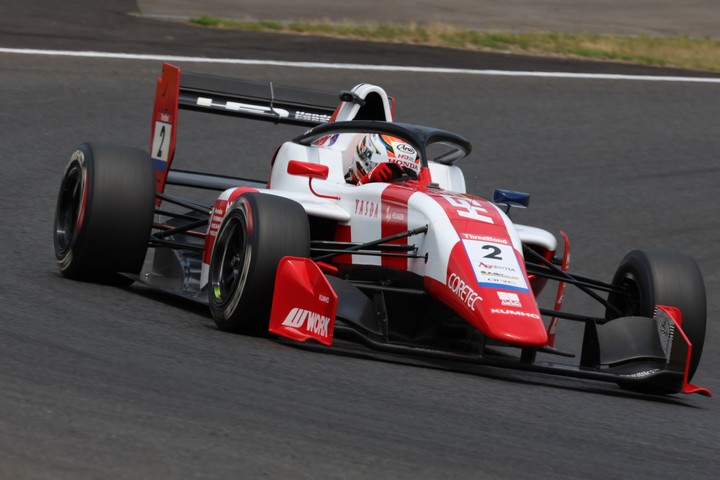 第7戦予選7位、第8戦予選3位の荒尾創大（HFDP WITH TODA RACING）