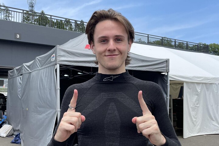 第7戦予選2位、第8戦ポールポジションのケイレン・フレデリック（Pilot ONE Racing with B-MAX）