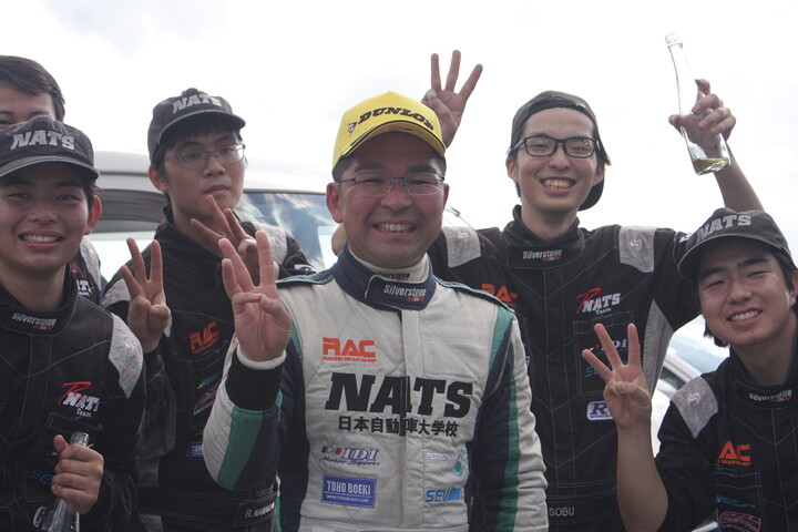 決勝3位の金井亮忠（チームNATS正義001）