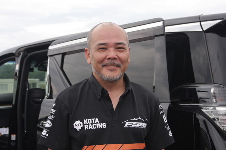 予選6位でジェントルマンクラス予選2位の舩井俊仁（ファーストガレージFG108）