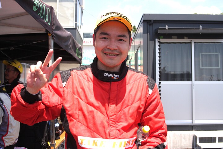 決勝2位の宇高希（TAKE FIRST F108）