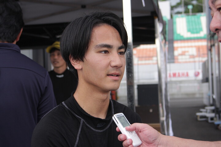 優勝した小田優（Drago CORSE TAKE）