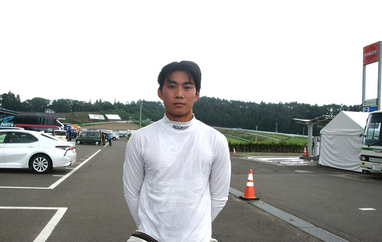 決勝5位の豊島里空斗（C.S.I Racing）