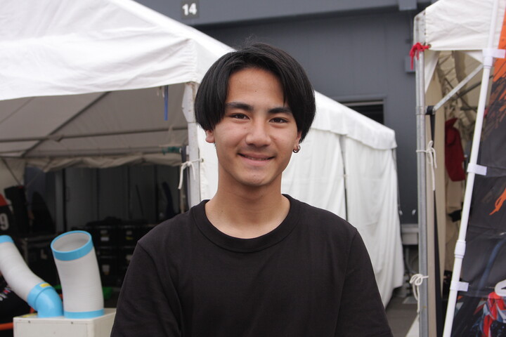 ポールポジションの小田優（Drago CORSE TAKE）