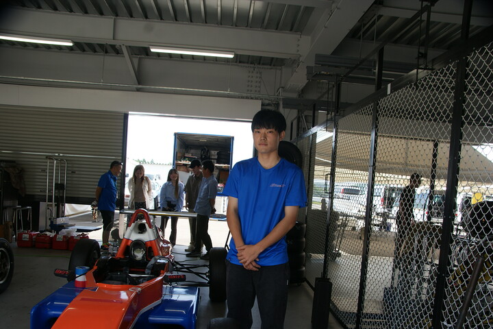 ルーキーの小林留魁（アルビ開志ED 10V）