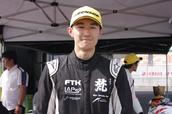 決勝2位の松井啓人（FTKレヴレーシングガレージ）