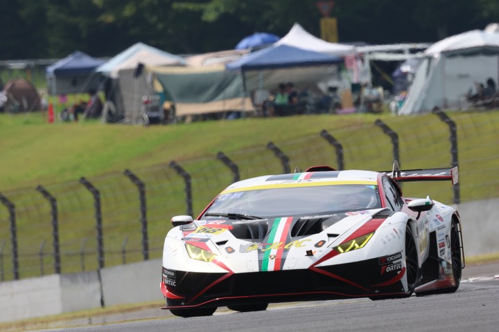 公式練習：GT300クラス2位はJLOC Lamborghini GT3（小暮卓史／元嶋佑弥）