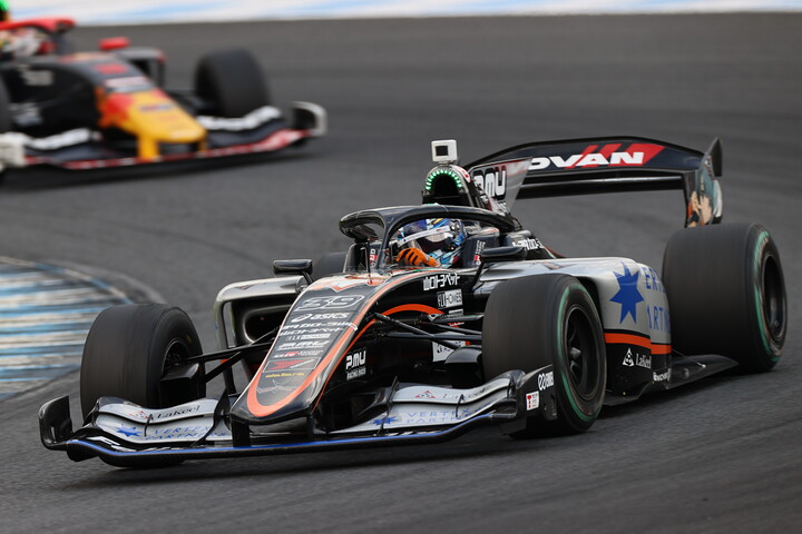 決勝6位は大湯都史樹（VERTEX CERUMO･INGING SF23）