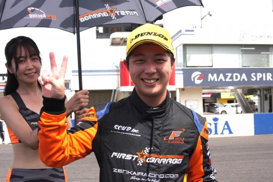 決勝2位の石井大雅(ファーストガレージ制動屋S2)