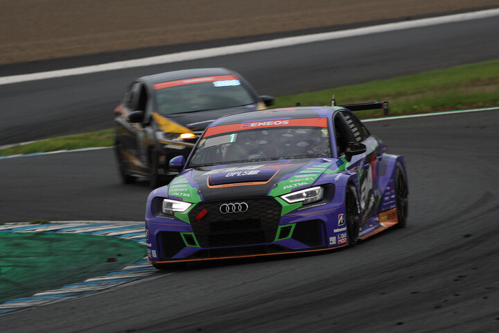 ST-TCRクラス優勝はエヴァRT初号機Audi RS3 LMS（藤原能成／霜野誠友／田ヶ原章蔵）