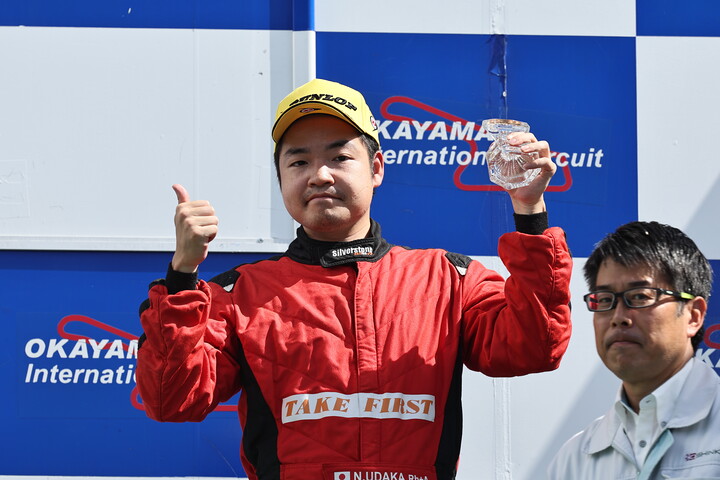 決勝3位の宇高希（TAKE FIRST F108）