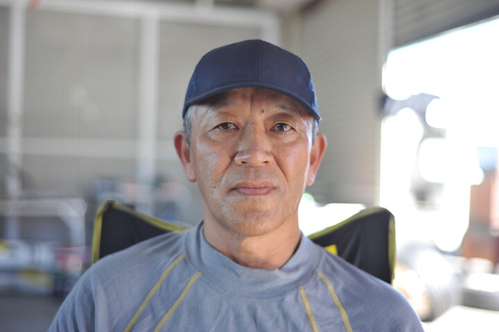 第12戦予選2位、第13戦ポールポジションのハンマー伊澤（アルカディア☆ハンマーRハヤテ）