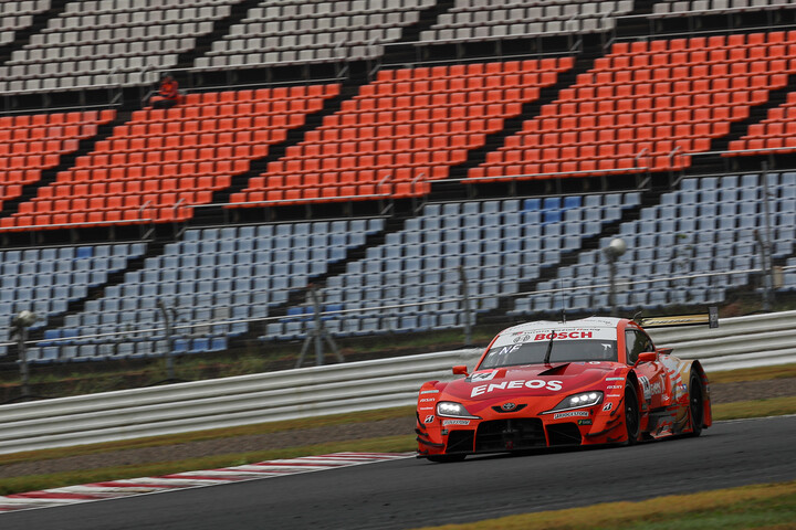GT500クラス予選3位はENEOS X PRIME GR Supra（大嶋和也／福住仁嶺）