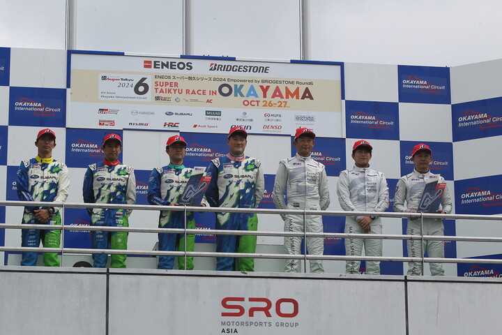 グループ2：ST-Qクラスの表彰式