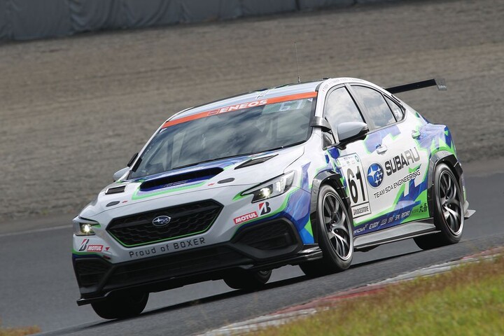 グループ2：ST-QクラスポールポジションはSUBARU High PerformanceX Future Concept（伊藤和広／山内英輝／井口卓人／花沢雅史）