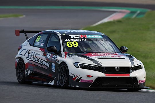 決勝3位は梅本淳一（J'S RACING CIVIC TCR FL5）