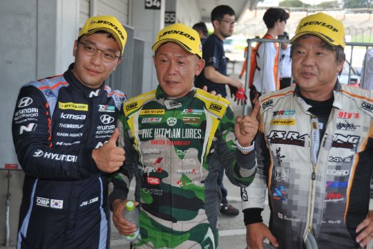 トップ3のドライバーたち