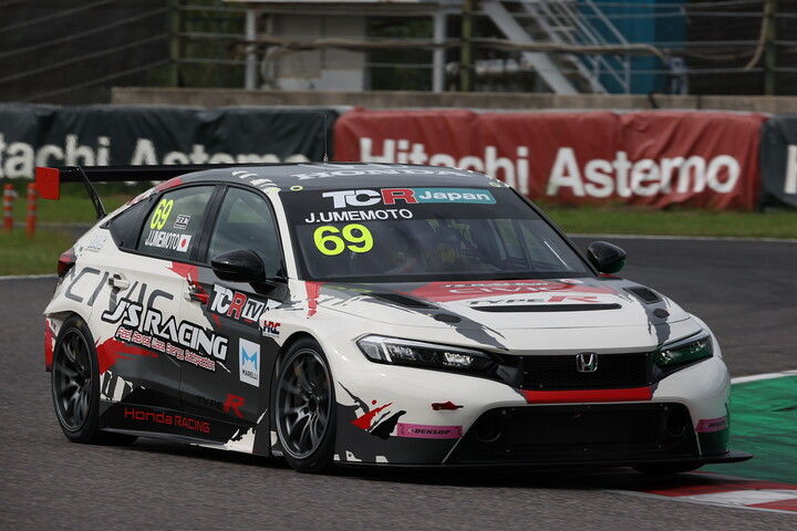 予選4位は梅本淳一（J'S RACING CIVIC TCR FL5）