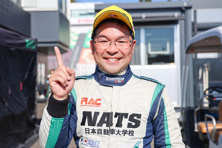 優勝した金井亮忠（チームNATS正義001）