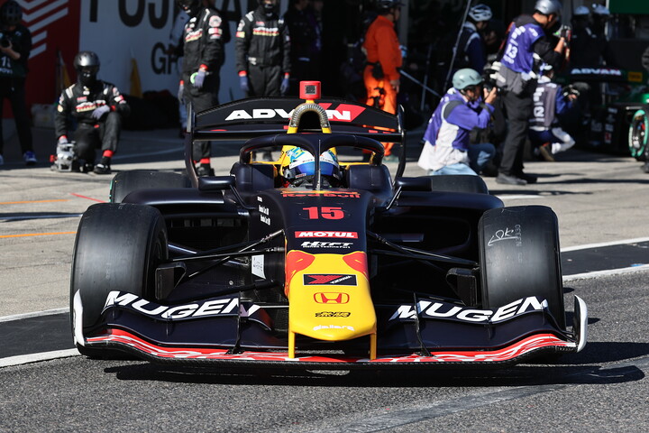 予選2位は岩佐歩夢（Red Bull MOTUL MUGEN SF23）