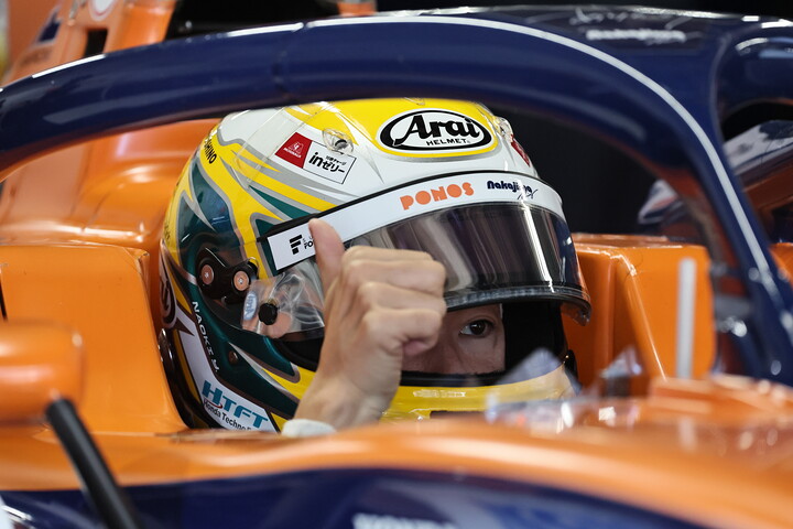 予選6位の山本尚貴（PONOS NAKAJIMA RACING）