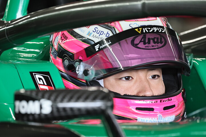 予選3位の坪井翔（VANTELIN TEAM TOM’S）