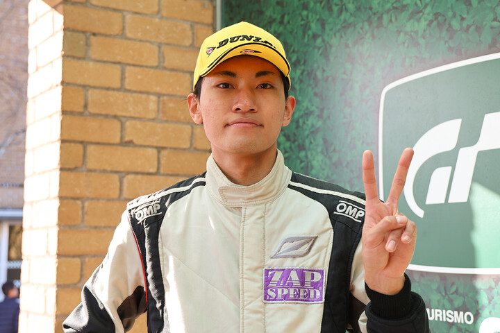 決勝2位の樺木大河（ZAP SPEED 10V ED）