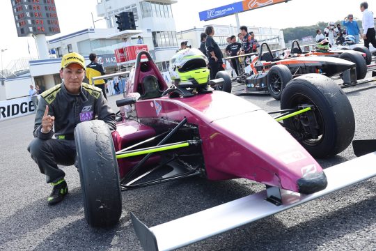 優勝した伊藤駿(ZAP SPEED 10V ED)