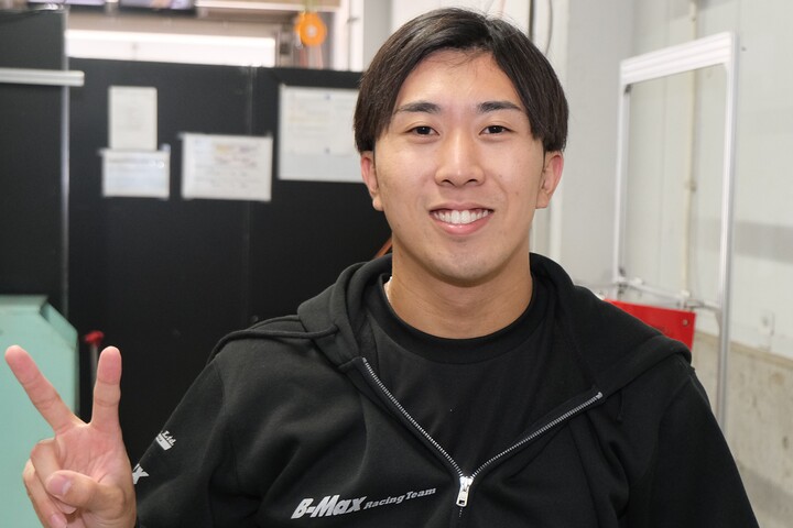 第17戦予選2位の小出峻（B-MAX RACING TEAM）