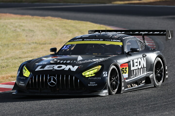 GT300クラス決勝4位はLEON PYRAMID AMG（蒲生尚弥／篠原拓朗／黒澤治樹）