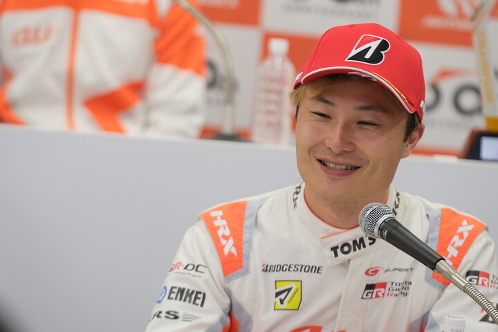 GT500クラス決勝記者会見: 山下健太（TGR TEAM au TOM'S）
