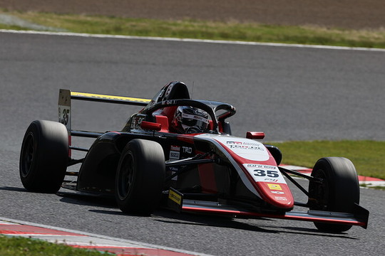 第3戦、第4戦とも予選4位の佐野雄城（TGR-DC RS F4）