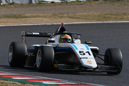 レース1ポールポジション、レース3予選2位の廣田築（G FORCE F111/3）