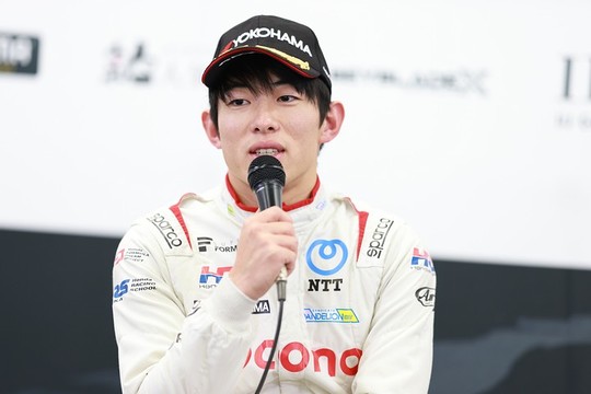 公式予選記者会見：予選2位の太田格之進（DOCOMO TEAM DANDELION RACING）