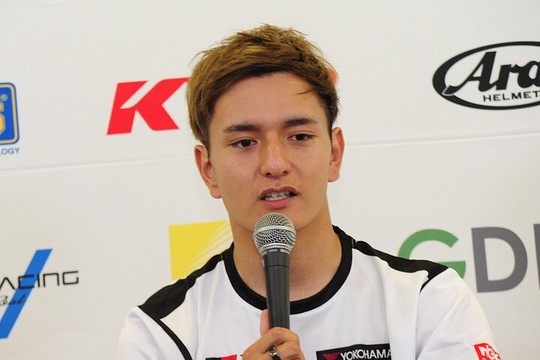 ルーキー記者会見に出席した平良響（ITOCHU ENEX TEAM IMPUL）