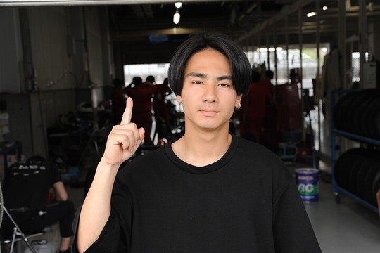 ポールポジションを獲得した小田優（Drago CORSE TAKE）